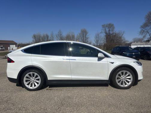 Pearl White Multi-Coat 2020 Tesla Model X Long Range Plus Dual Motor All-Wheel Drive