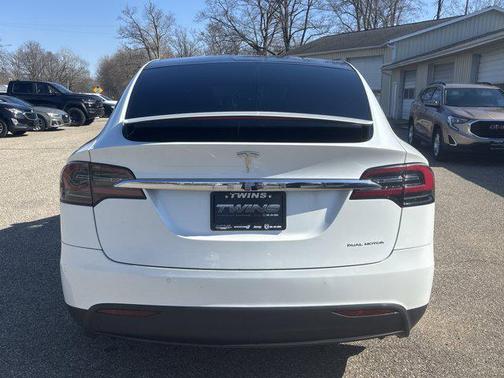Pearl White Multi-Coat 2020 Tesla Model X Long Range Plus Dual Motor All-Wheel Drive