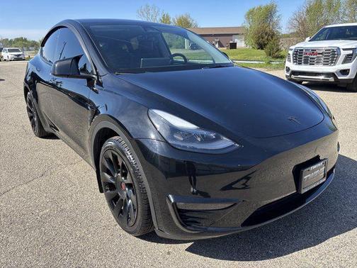 Solid Black 2023 Tesla Model Y Long Range Dual Motor All-Wheel Drive