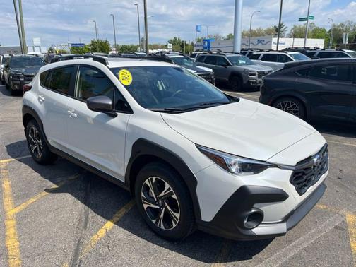 Crystal White Pearl 2024 Subaru Crosstrek Premium