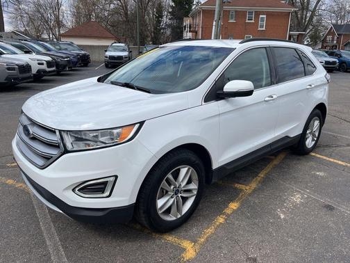 Oxford White 2018 Ford Edge SEL