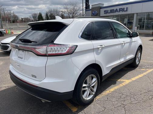 Oxford White 2018 Ford Edge SEL