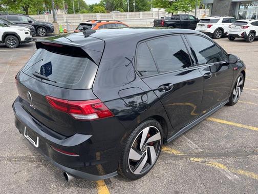 Deep Black Pearl Effect 2023 Volkswagen Golf GTI 2.0T SE