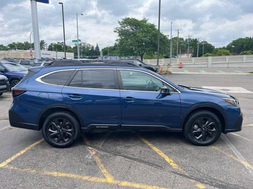 Abyss Blue Pearl 2021 Subaru Outback Onyx Edition XT