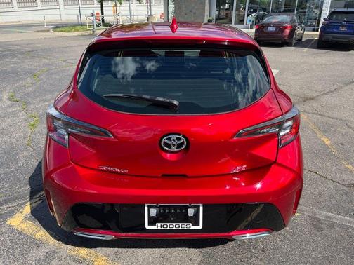 Red 2022 Toyota Corolla Hatchback SE