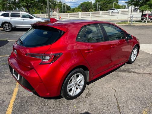 Red 2022 Toyota Corolla Hatchback SE