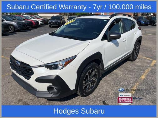 Crystal White Pearl 2024 Subaru Crosstrek Premium