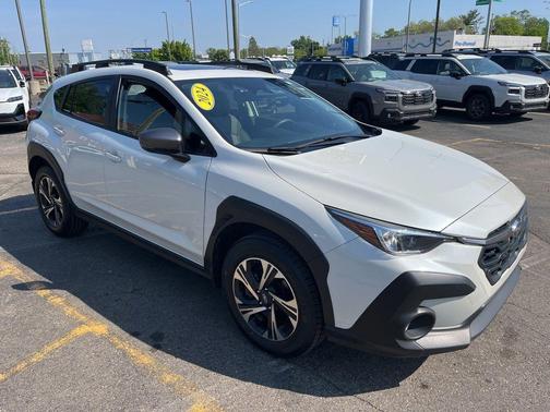 Crystal White Pearl 2024 Subaru Crosstrek Premium