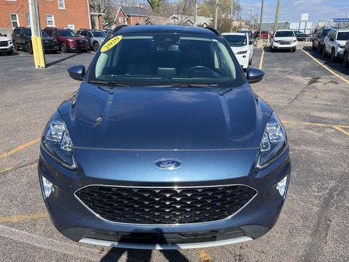 Blue Metallic 2020 Ford Escape Titanium