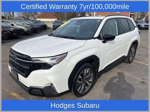 Crystal White Pearl 2025 Subaru Forester Touring