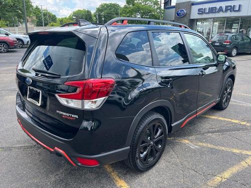 Crystal Black Silica 2023 Subaru Forester Sport