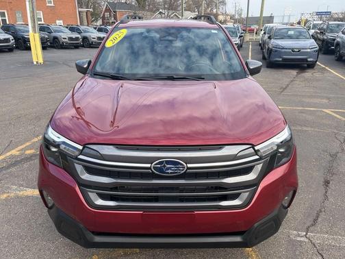 Crimson Red Pearl 2025 Subaru Forester Hybrid