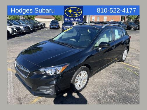 Crystal Black Silica 2018 Subaru Impreza 2.0i Premium