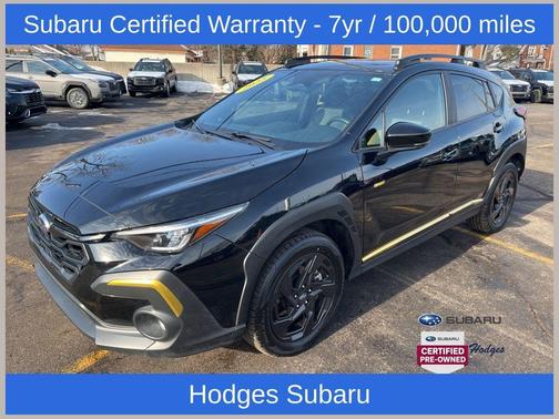 Crystal Black Silica 2025 Subaru Crosstrek Sport