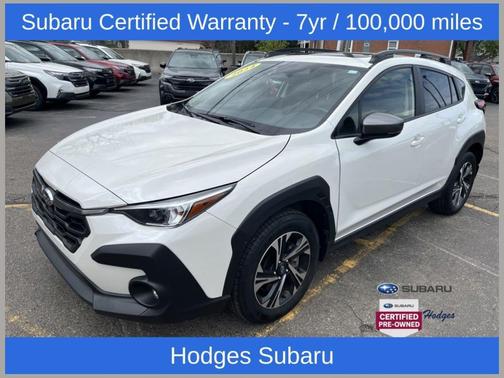 Crystal White Pearl 2024 Subaru Crosstrek Premium