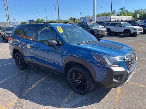 Geyser Blue 2023 Subaru Forester Wilderness