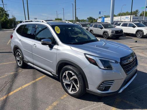 Ice Silver Metallic 2023 Subaru Forester Touring