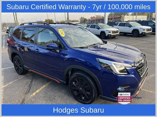 Sapphire Blue Pearl 2023 Subaru Forester Sport