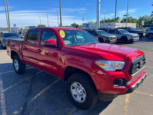 Barcelona Red Metallic 2023 Toyota Tacoma SR
