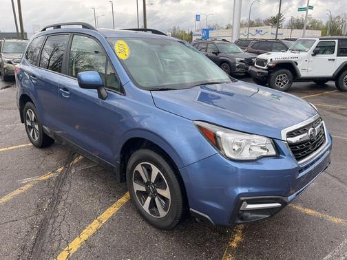 Quartz Blue Pearl 2018 Subaru Forester 2.5i Premium