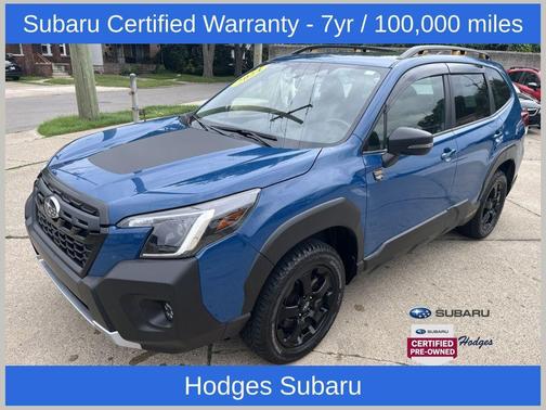 Geyser Blue 2024 Subaru Forester Wilderness