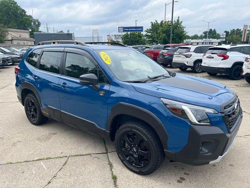 Geyser Blue 2024 Subaru Forester Wilderness