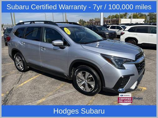 Ice Silver Metallic 2024 Subaru Ascent Premium