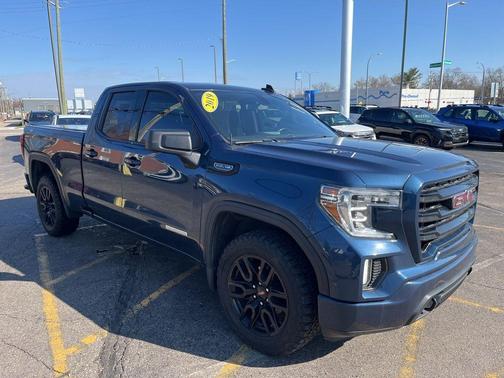 Pacific Blue Metallic 2019 GMC Sierra 1500 Elevation