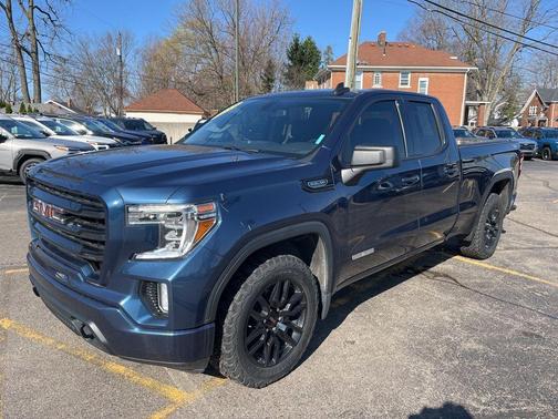 Pacific Blue Metallic 2019 GMC Sierra 1500 Elevation