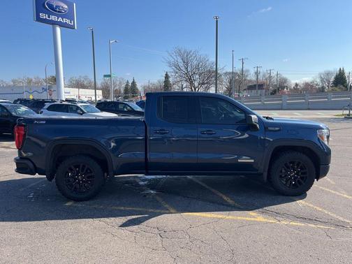 Pacific Blue Metallic 2019 GMC Sierra 1500 Elevation