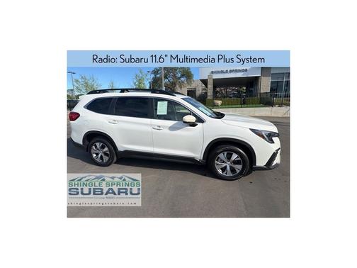 Crystal White Pearl 2025 Subaru Ascent Premium