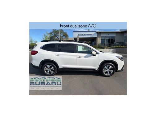 Crystal White Pearl 2025 Subaru Ascent Premium