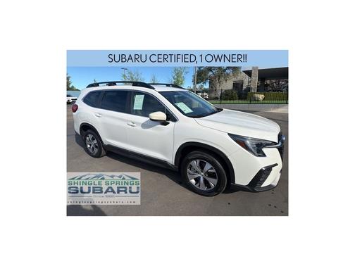 Crystal White Pearl 2025 Subaru Ascent Premium
