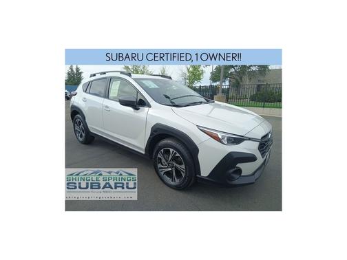 Crystal White Pearl 2024 Subaru Crosstrek Premium