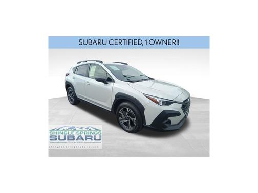 Crystal White Pearl 2024 Subaru Crosstrek Premium