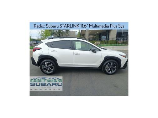 Crystal White Pearl 2024 Subaru Crosstrek Premium