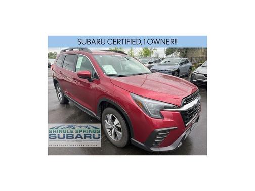 Crimson Red Pearl 2025 Subaru Ascent Premium