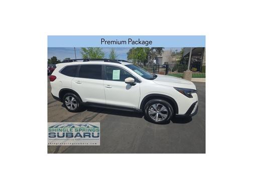Crystal White Pearl 2025 Subaru Ascent Premium
