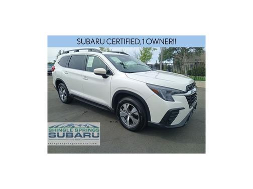 Crystal White Pearl 2025 Subaru Ascent Premium