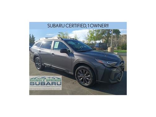 Gray Metallic 2025 Subaru Outback Onyx Edition