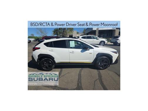 Crystal White Pearl 2025 Subaru Crosstrek Sport
