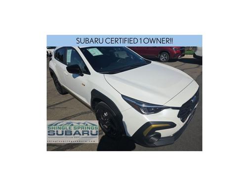 Crystal White Pearl 2025 Subaru Crosstrek Sport