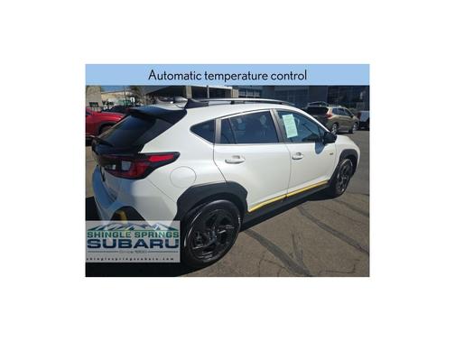 Crystal White Pearl 2025 Subaru Crosstrek Sport