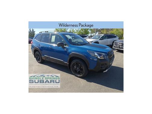 Geyser Blue 2023 Subaru Forester WILDERNESS