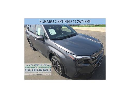 Gray Metallic 2025 Subaru Forester Premium