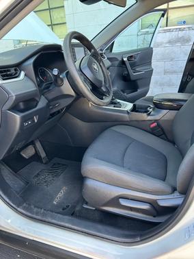 WHITE 2021 Toyota RAV4 LE