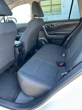 WHITE 2021 Toyota RAV4 LE