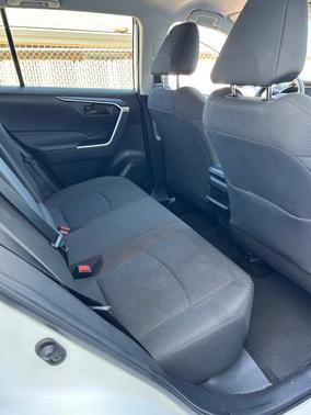 WHITE 2021 Toyota RAV4 LE