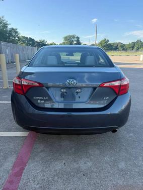 Blue 2017 Toyota Corolla L