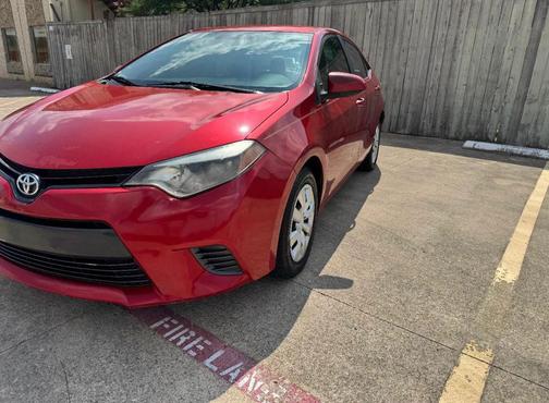 Barcelona Red Metallic 2015 Toyota Corolla LE Premium